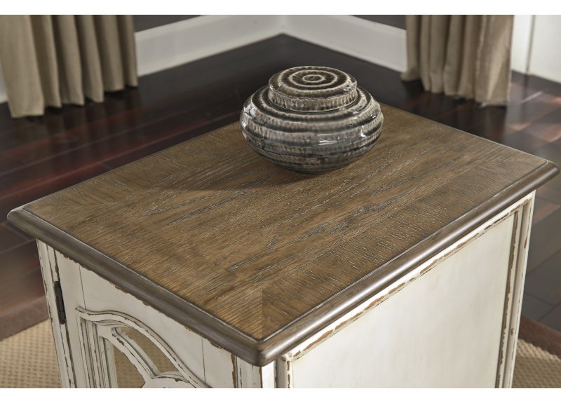 Caroline Solid Wooden Rectangular Side Table 